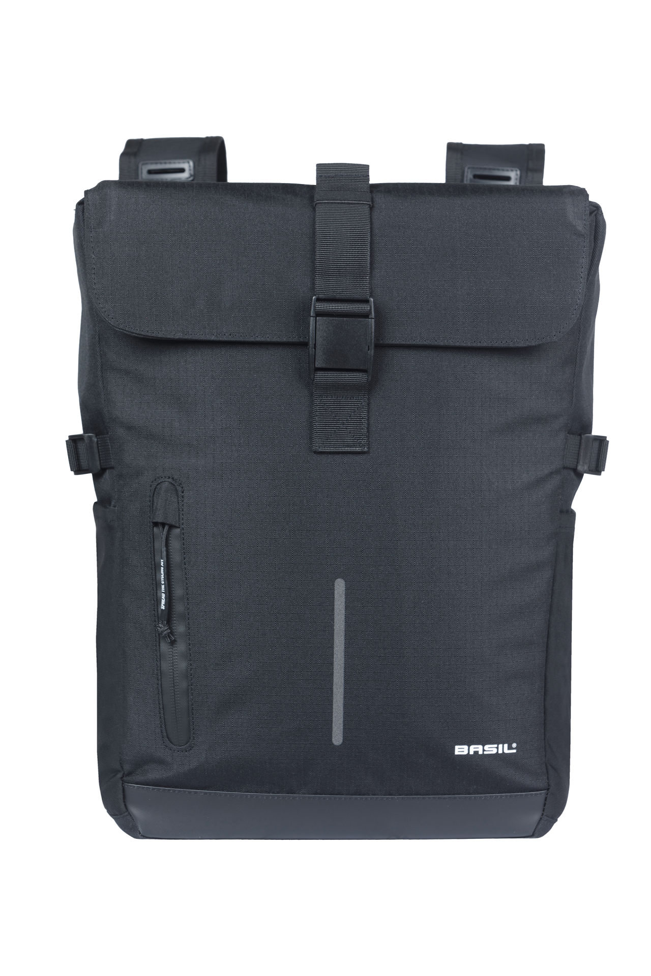 Basil Basil double panniers Move nero, 30l