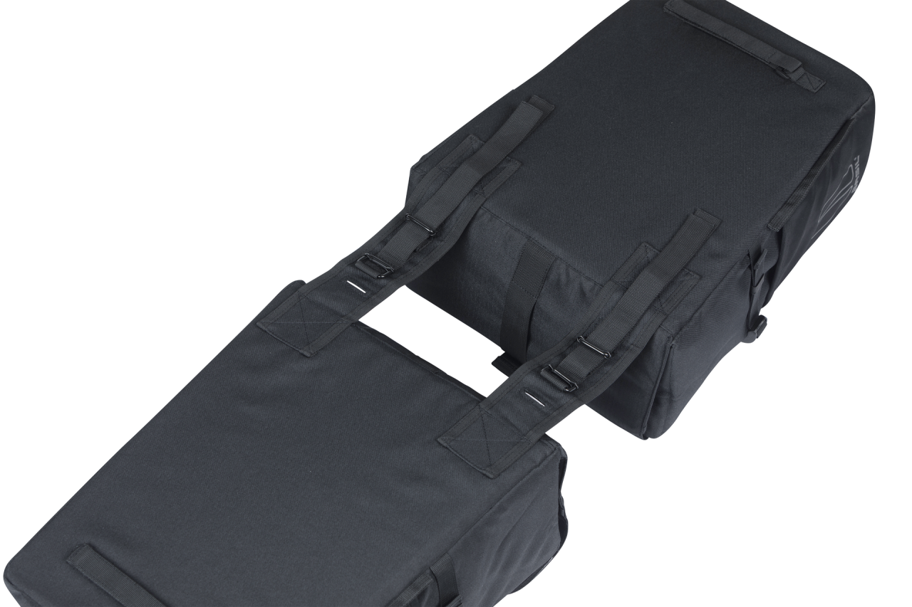 Basil Basil double panniers Move nero, 30l