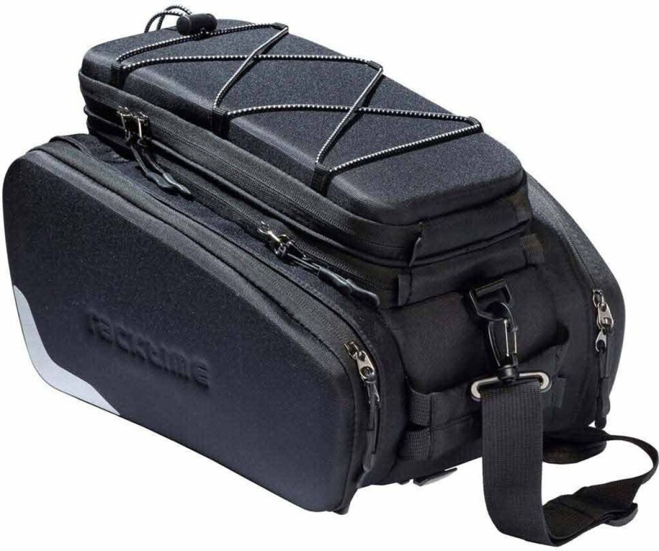 Racktime Racktime Borsa per bici con sistema Odin 2.0 nero, 37x24/30x24cm, 8-11l, 1020g
