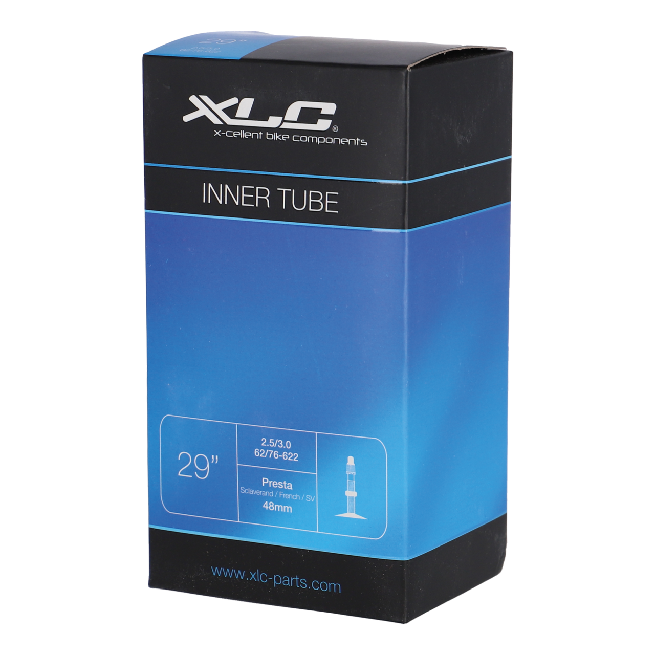 XLC XLC Camera d'aria VT-S29 29 x 2.5/3.0 62/76-622 VP 48 mm