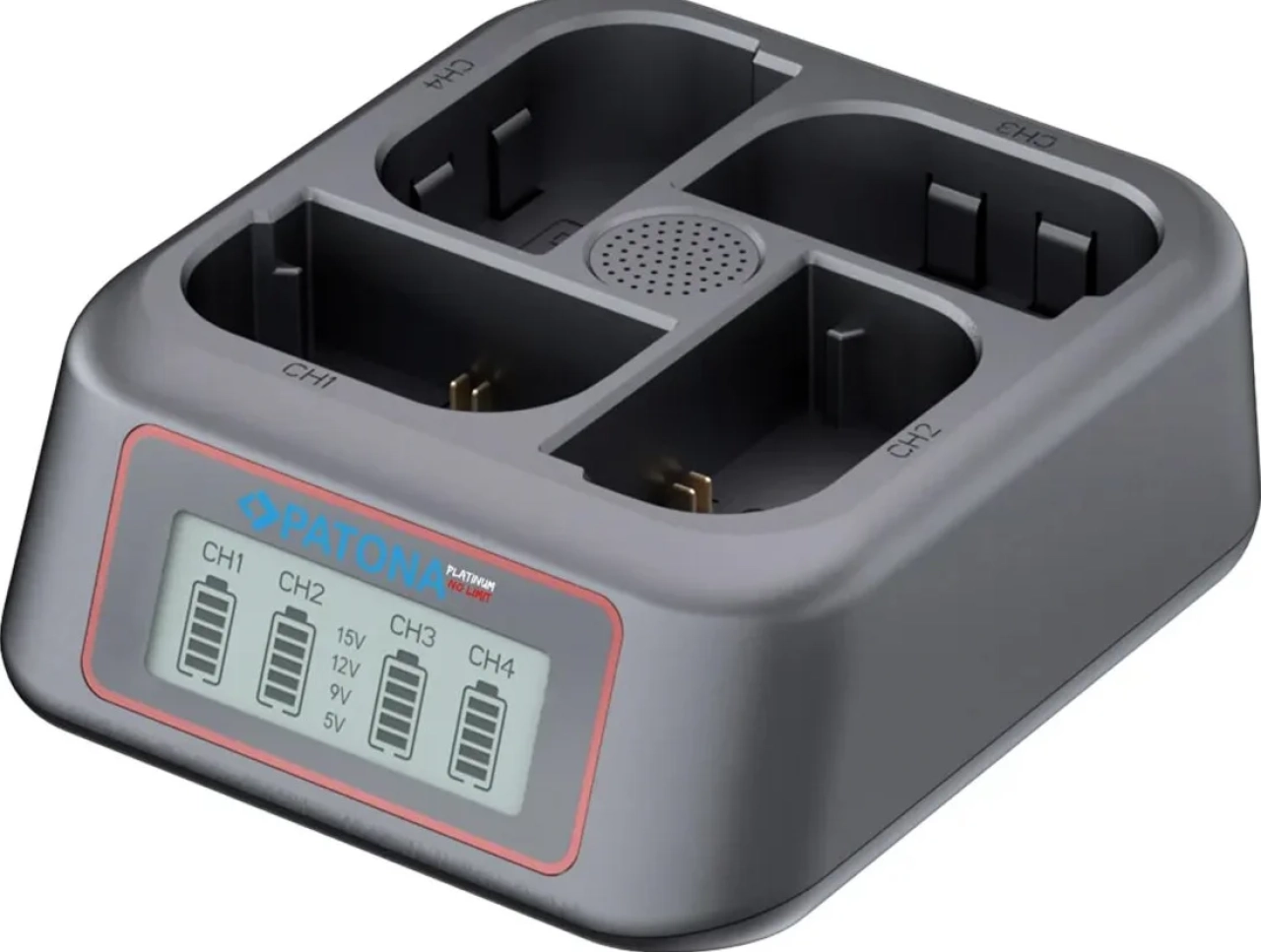 Patona PATONA Platinum USB-C PD QC 4-Port Fast Charger for Canon LP-E6 LP-E6N LP-E6NJ LP-E6P