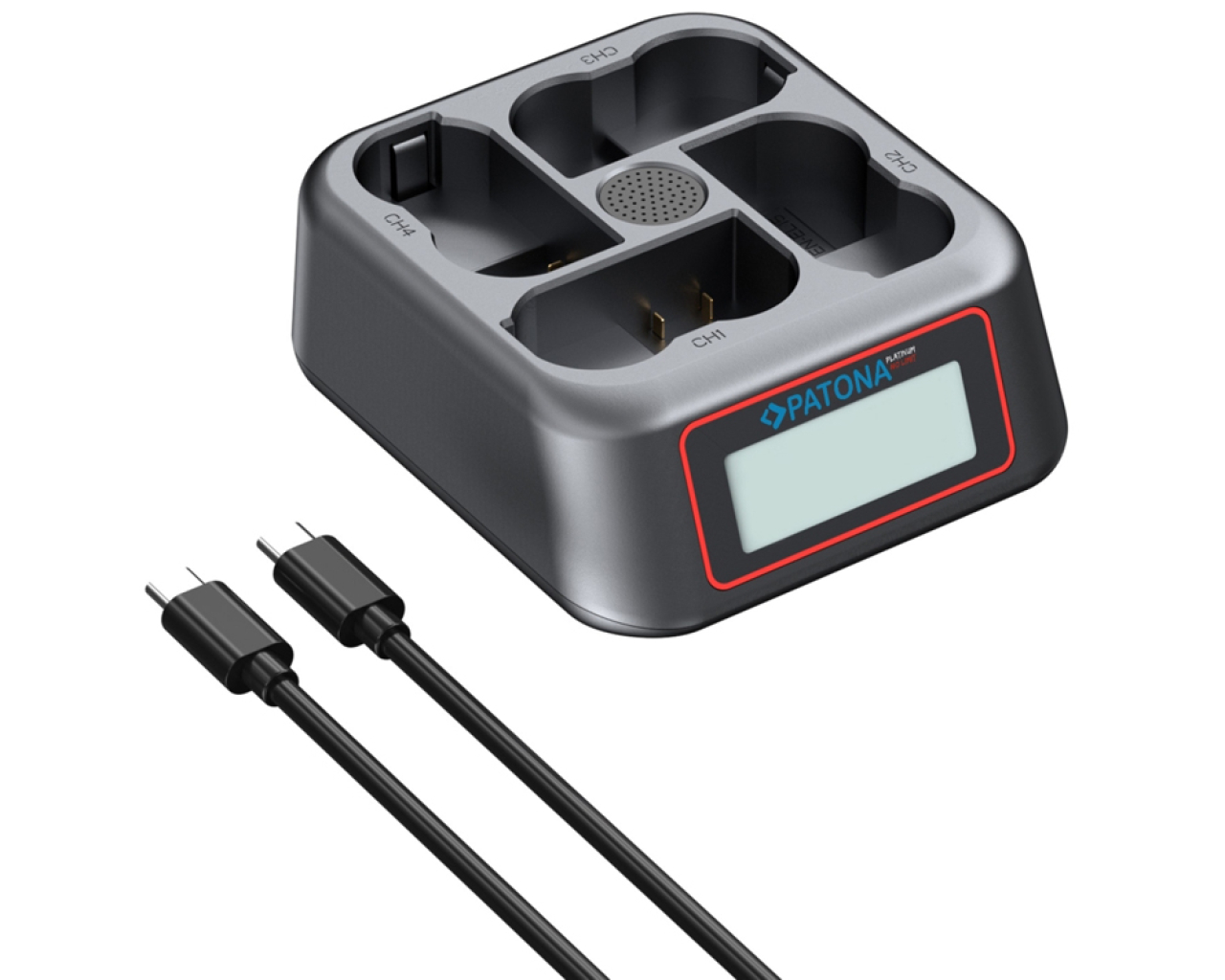 Patona PATONA Platinum USB-C PD QC 4-Port Fast Charger for Nikon En-el15