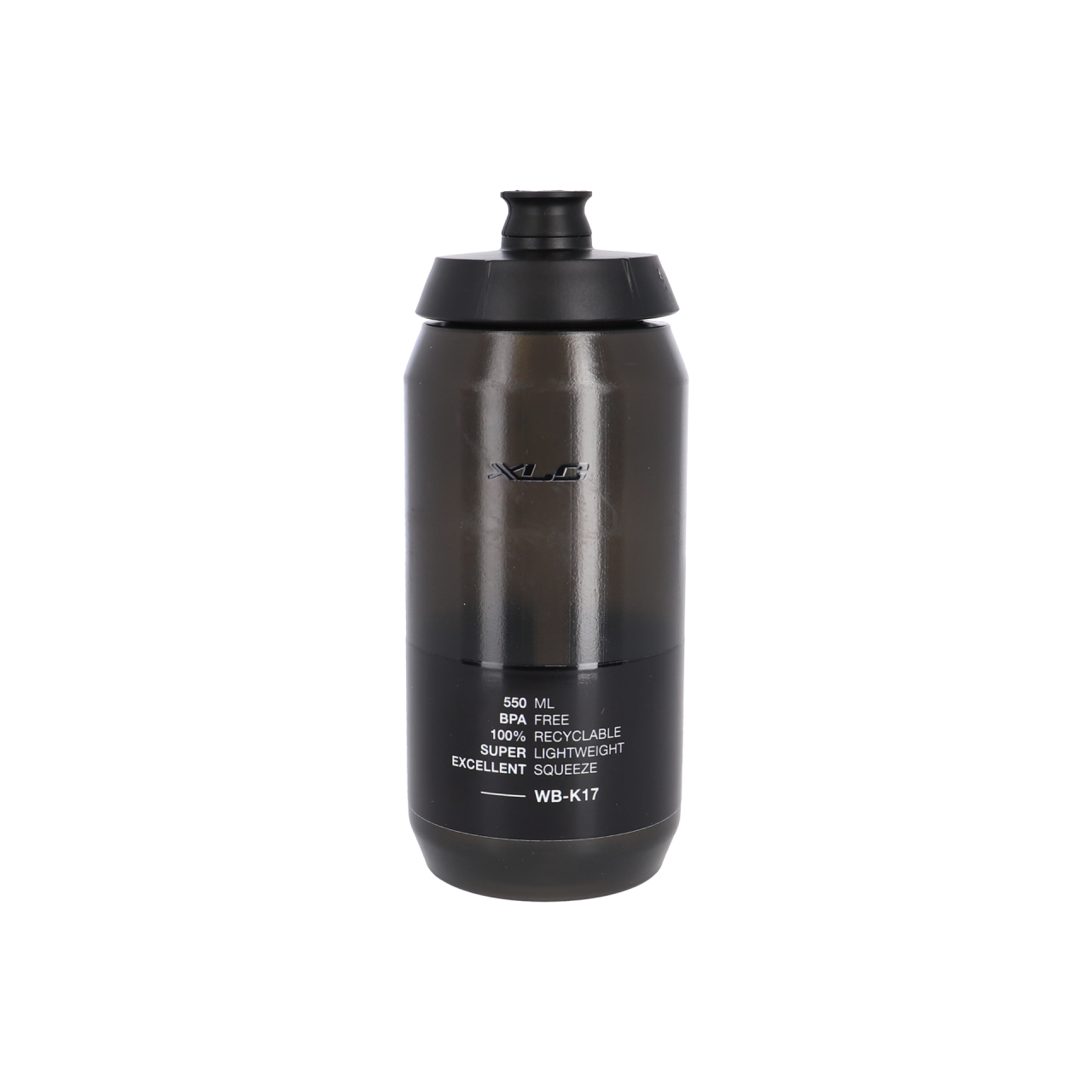 XLC XLC Borraccia WB-K17 550ml, nero/trasparente