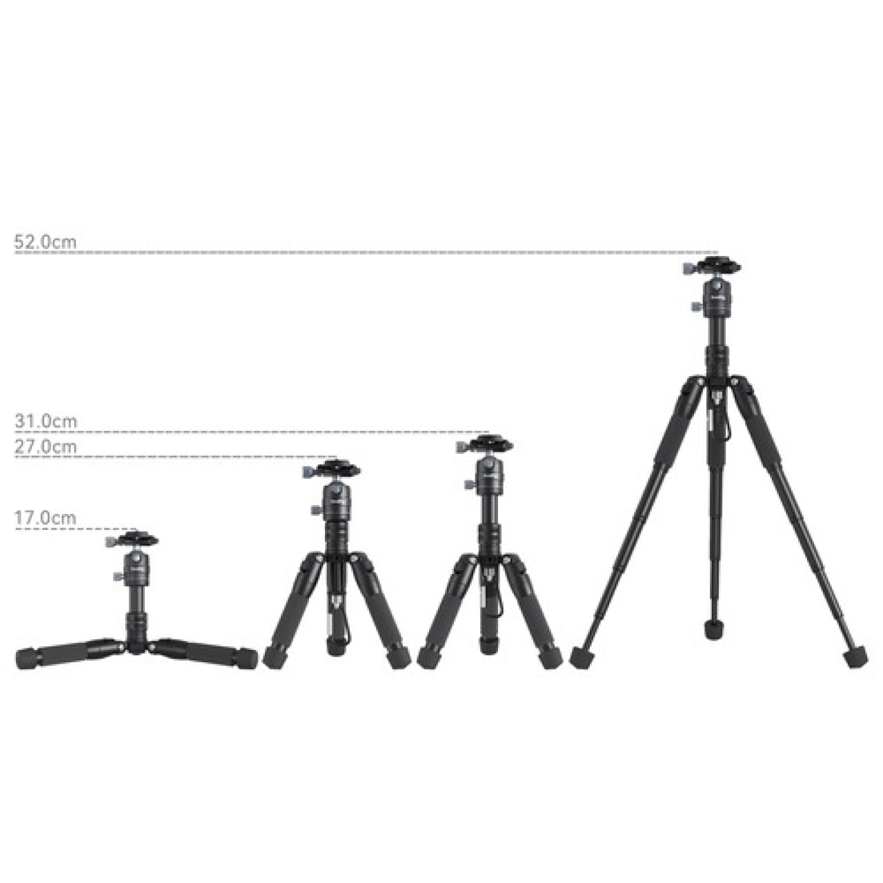 Smallrig SmallRig Aluminum Mini Tripod VT-20 4289