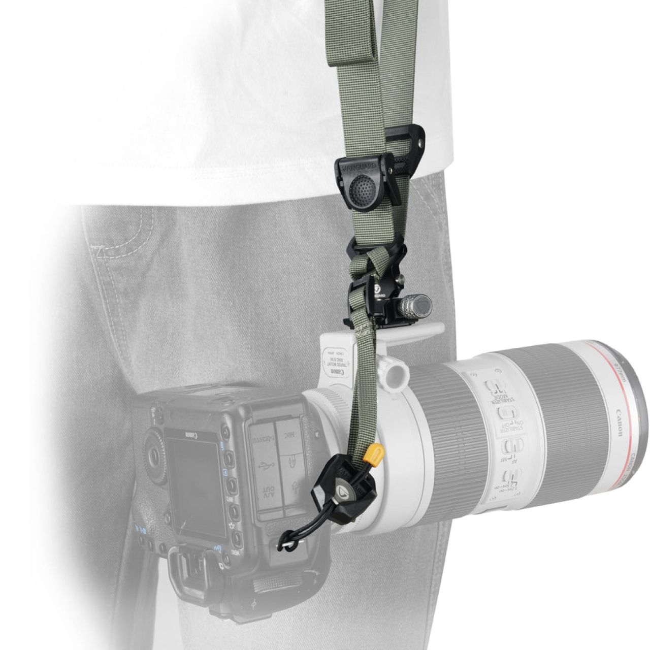 Vanguard Vanguard Pro 2N1 Strap Green, Quick Release