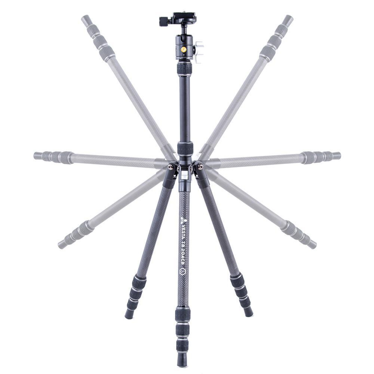 Vanguard Vanguard Vesta TB 204CB Treppiede Carbonio da Viaggio