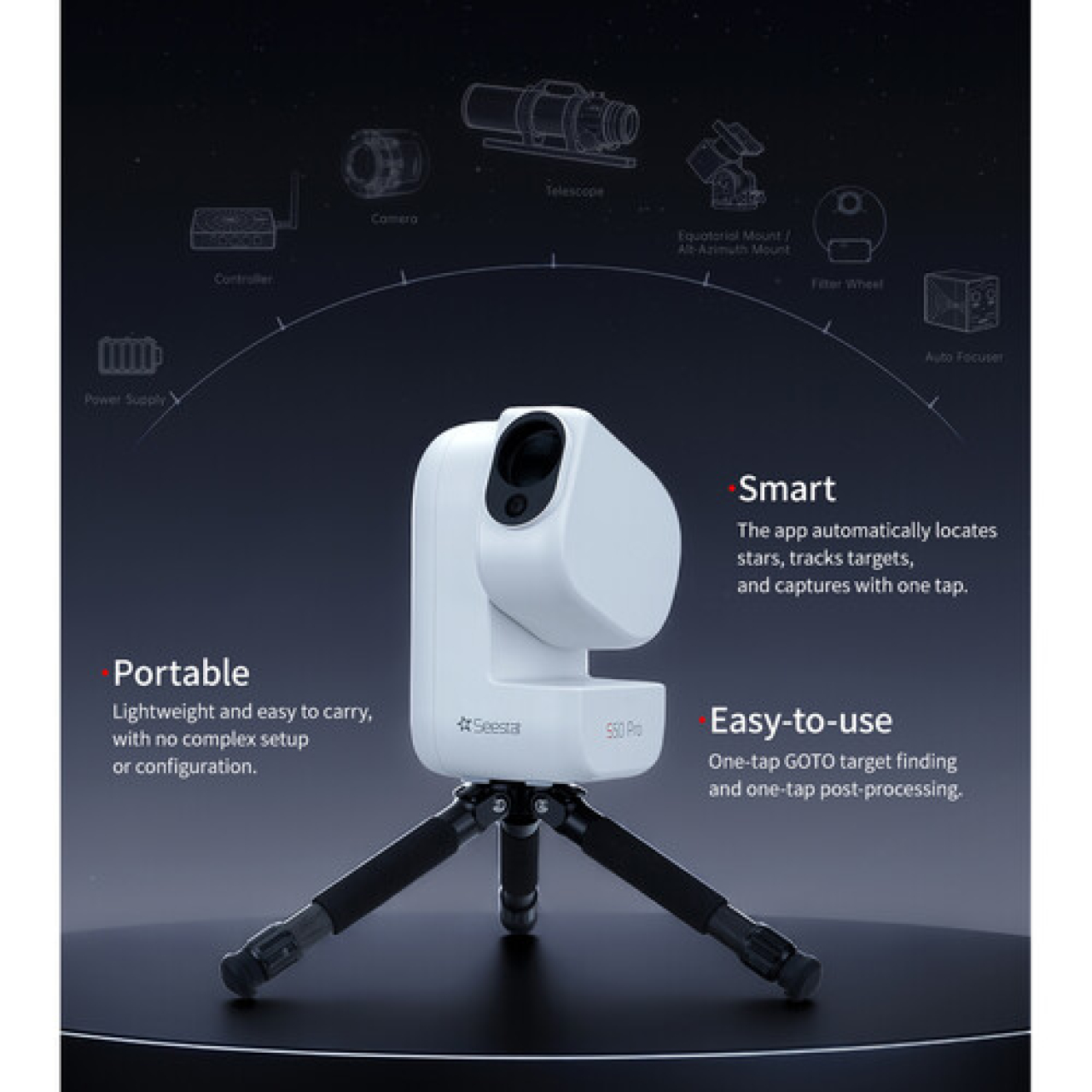 Zwo ZWO Seestar S50 PRO Smart Telescope 