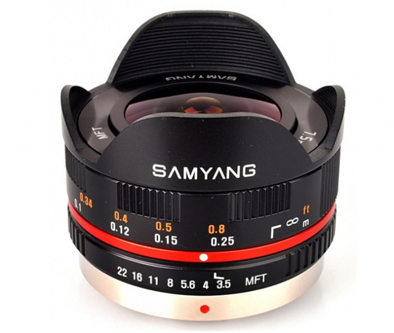 Samyang Samyang Ob. 7,5mm F 3,5 M4/3 Black