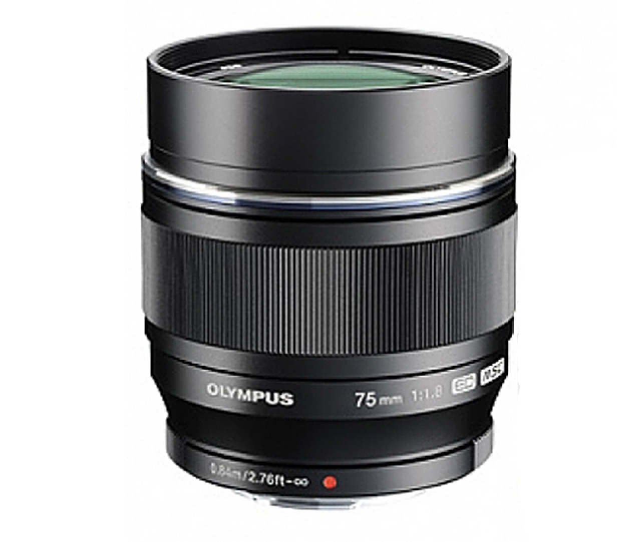 Om system olympus OLYMPUS OB. 75 MM 1,8 DIGITAL BLACK