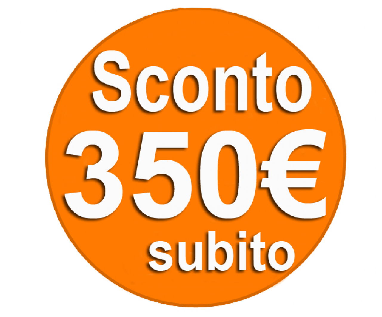  Sconto subito 350 euro