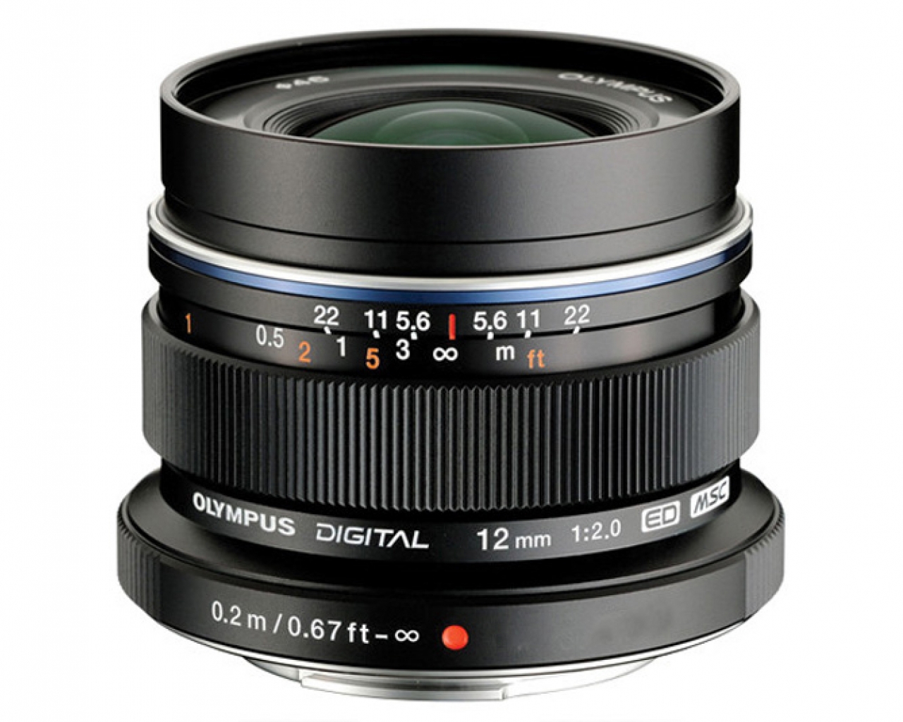 Om system olympus OLYMPUS OB. EW-M 12MM F/2 Black
