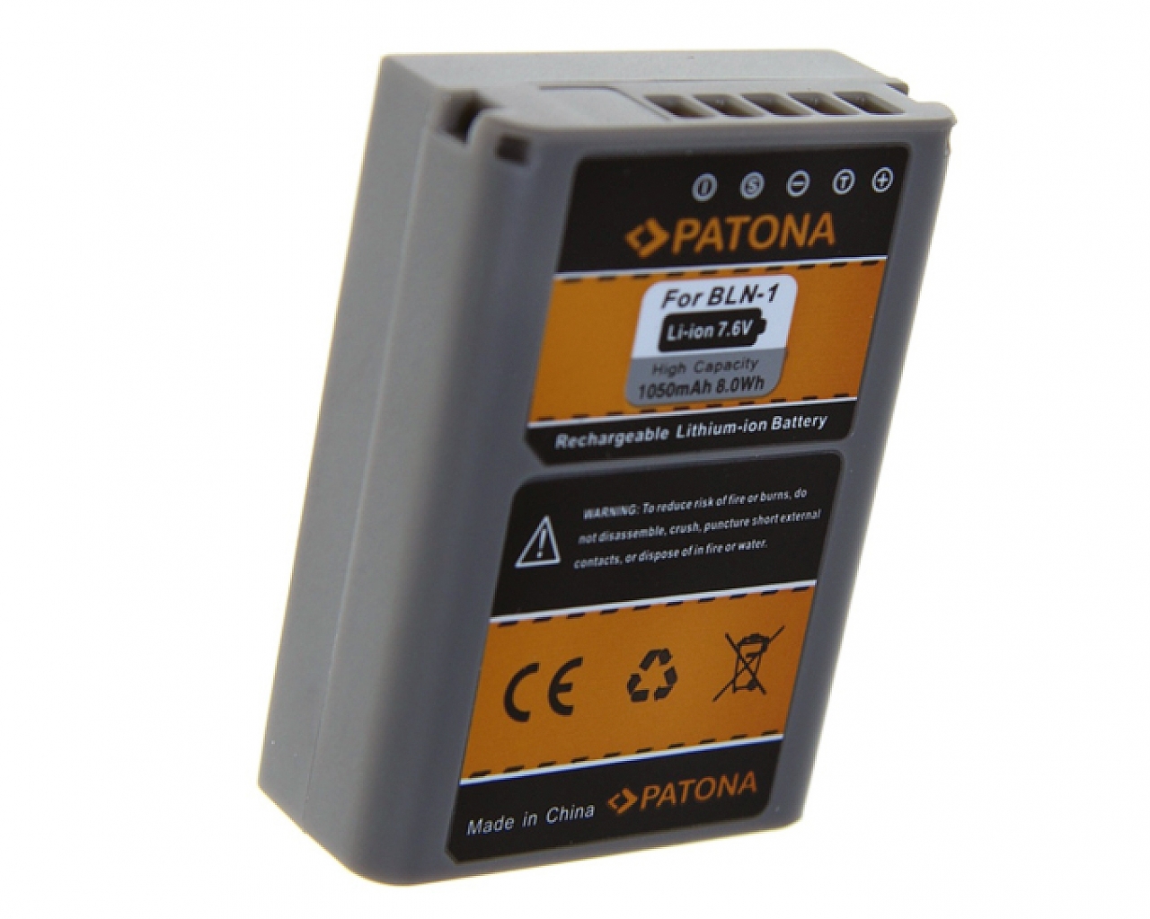 Patona OLYMPUS PS BLN1 BATTERIA COMPATIBLE BLN-1  DI PATONA