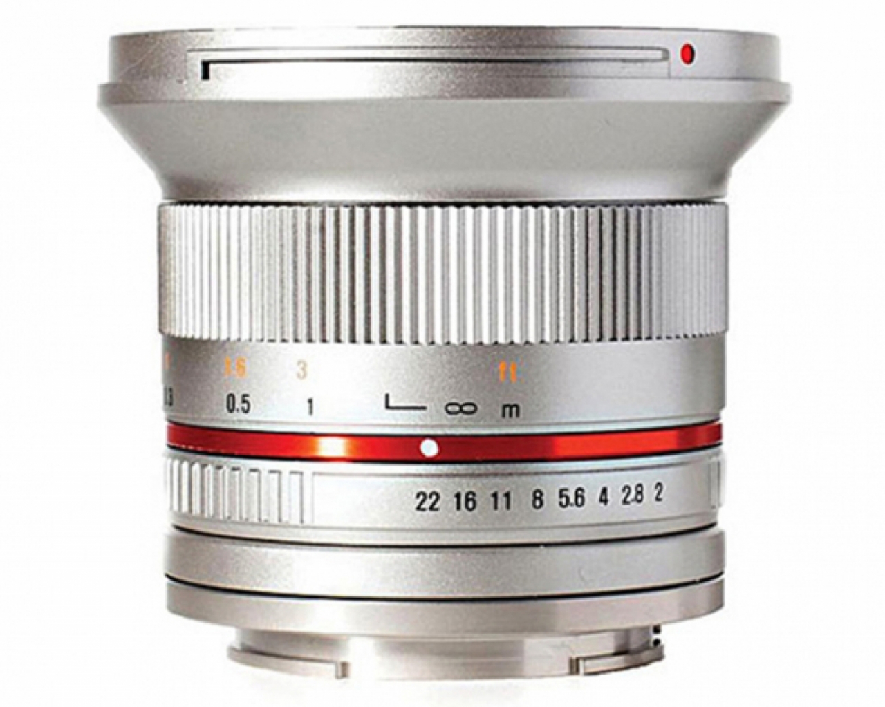 Samyang Samyang Ob. 12MM f/2 NCS CS pour Sony E-mount Silver