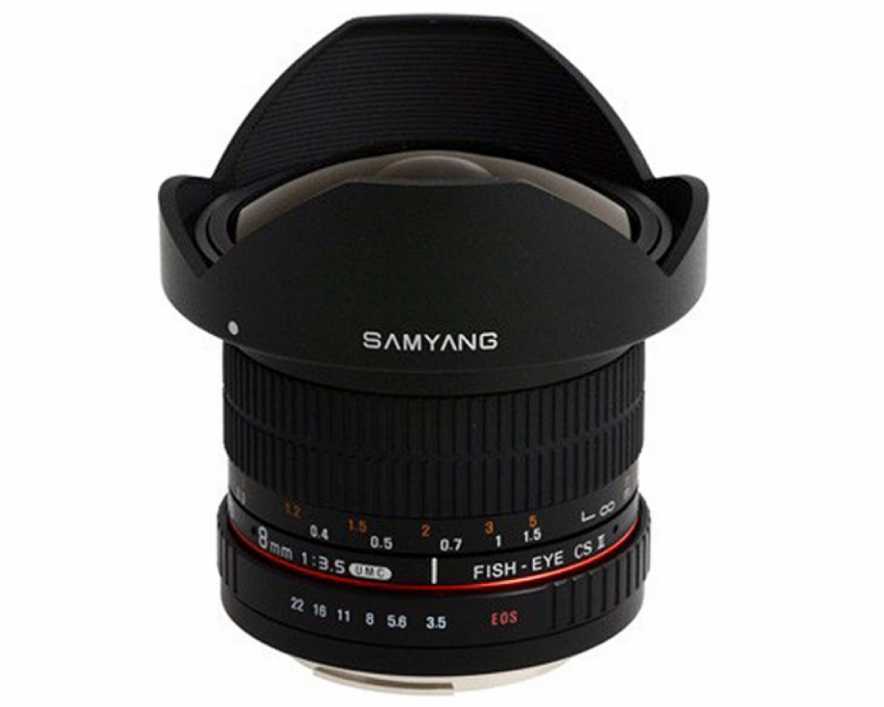 Samyang Samyang Ob. 8MM 3,5 CS II UMC Fish Eye per Fuji X