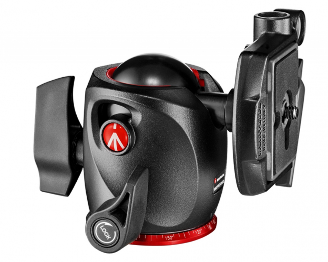 Manfrotto Manfrotto Testa a sfera MHXPRO-BHQ2 con piastra quick release 200PL- in bulk da kit