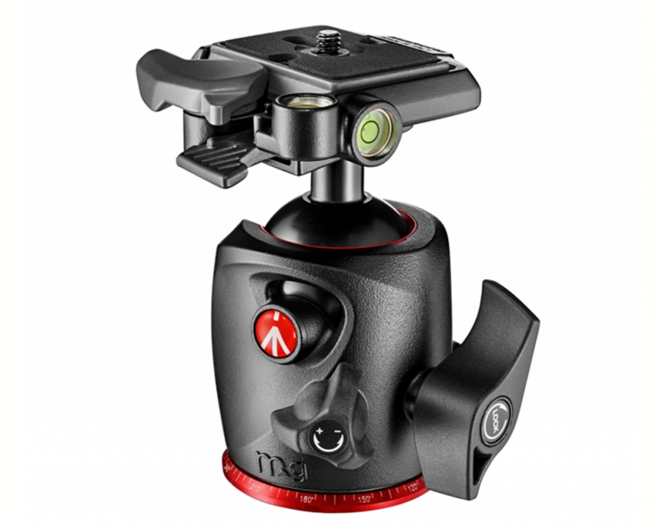 Manfrotto Manfrotto Testa a sfera MHXPRO-BHQ2 con piastra quick release 200PL- in bulk da kit