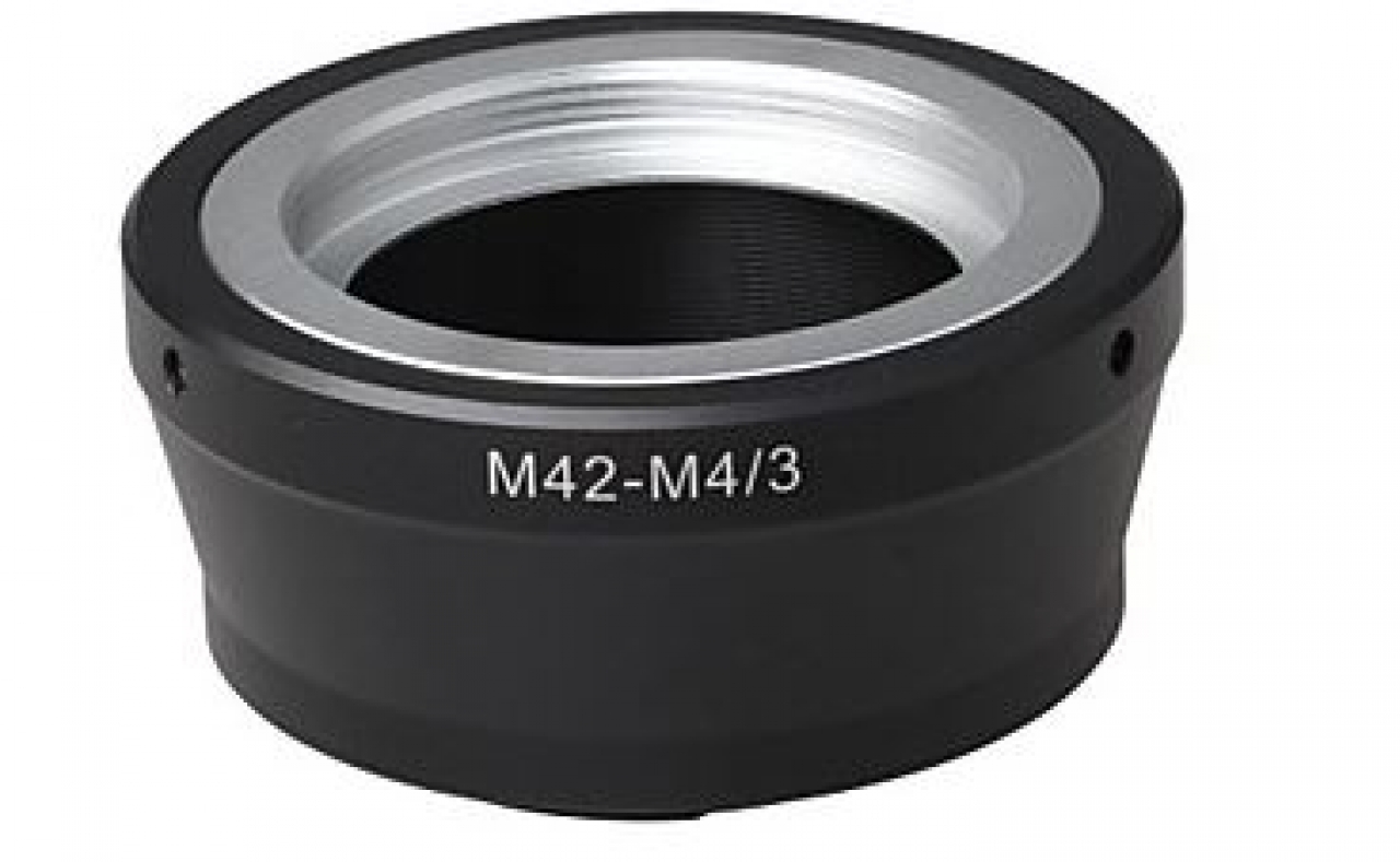 Commlite Adapter M42-M4/3 - Manual focus lens mount adapter