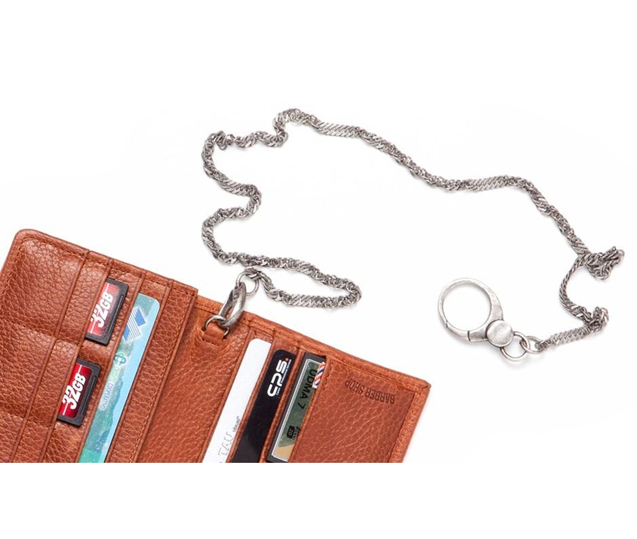 Barbershop Barber Shop - Braid - Brass Chain