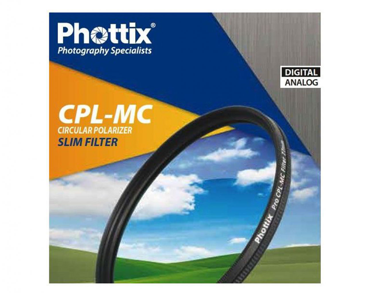 Phottix Phottix  PRO C-PL MC  Digital Ultra Slim Filter 58 mm