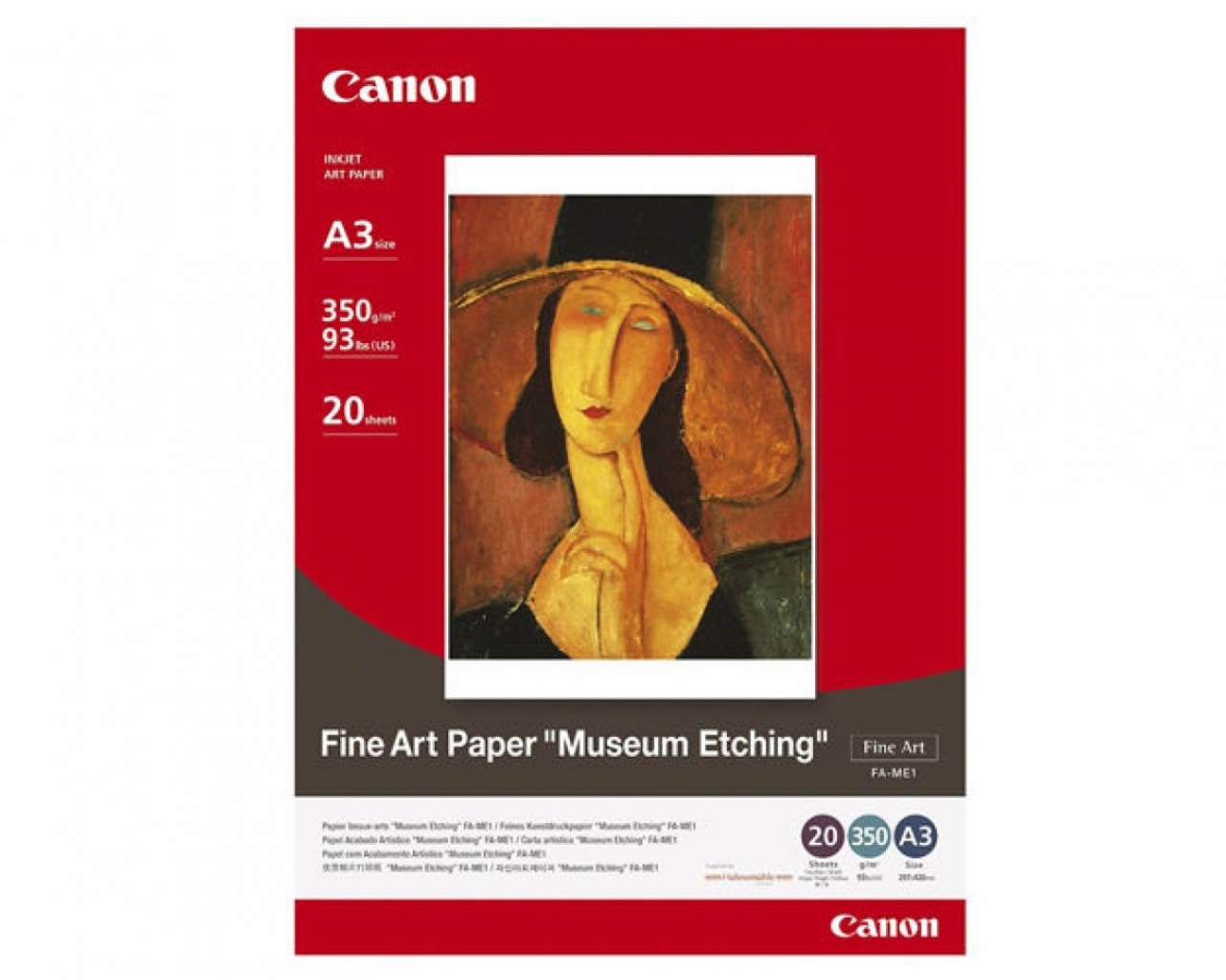 Canon Canon A3 Fine Art Museum Etching photo paper