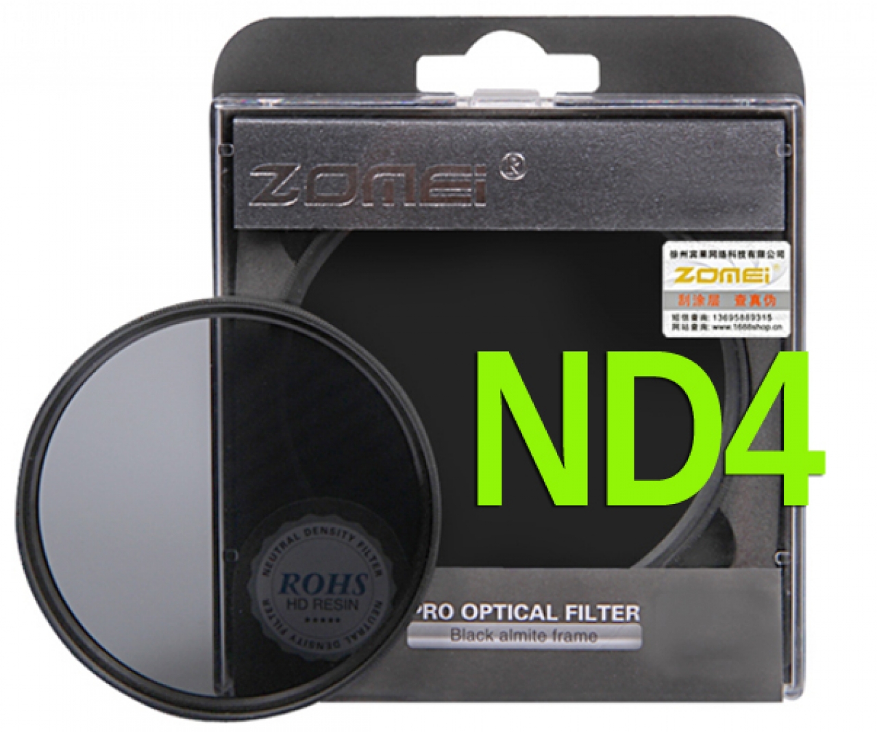 Zomei ZOMEI ND4 82 mm