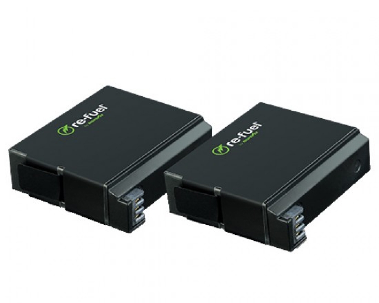 Refuel Re-Fuel - Go-Pro Hero 4 Series - 2 Pack Replacement Battery (AHDBT-401) with 1160mAh