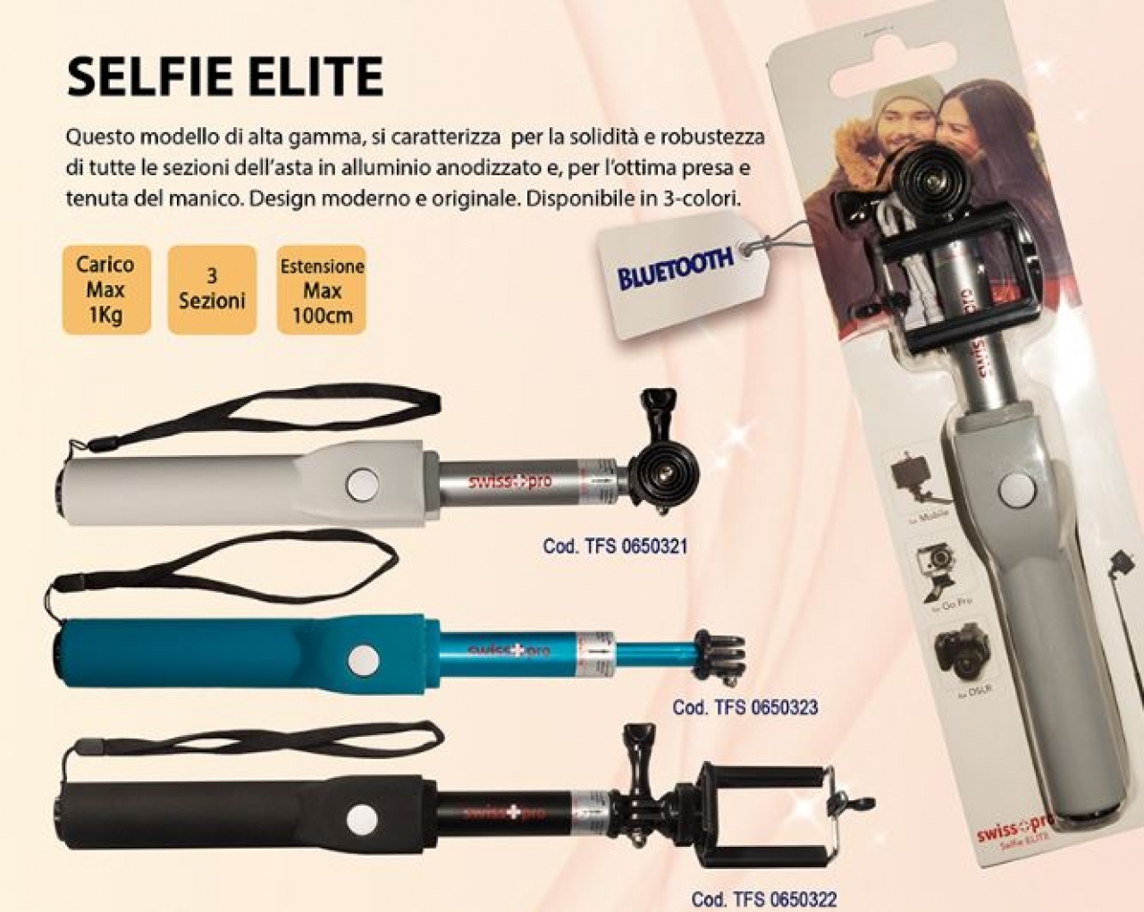 Swiss Swiss-Pro Asta Selfie Elite Blue