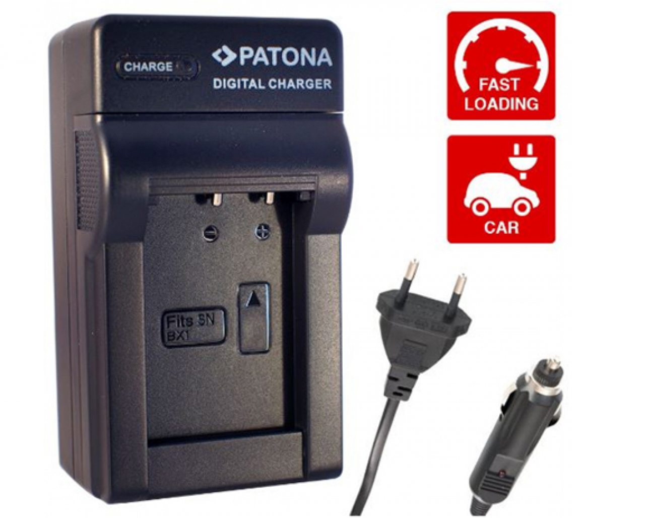 Patona Patona Caricabatterie 2 in 1 per Sony NP-BX1