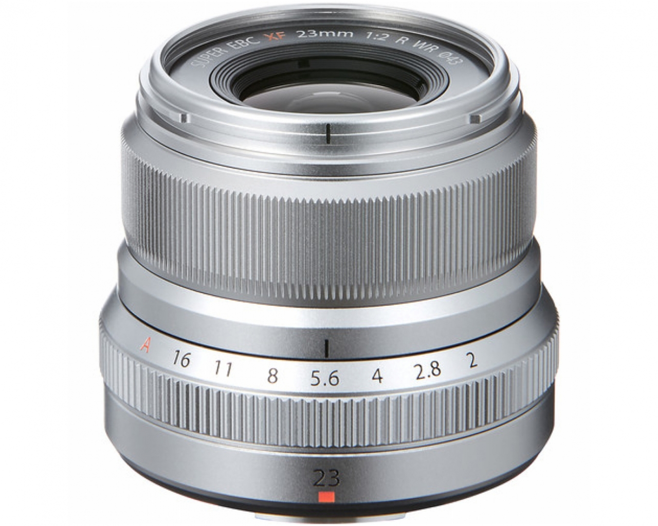 Fujifilm Fujifilm Fuji Fujinon ob. XF 23mm F/2 R WR Silver
