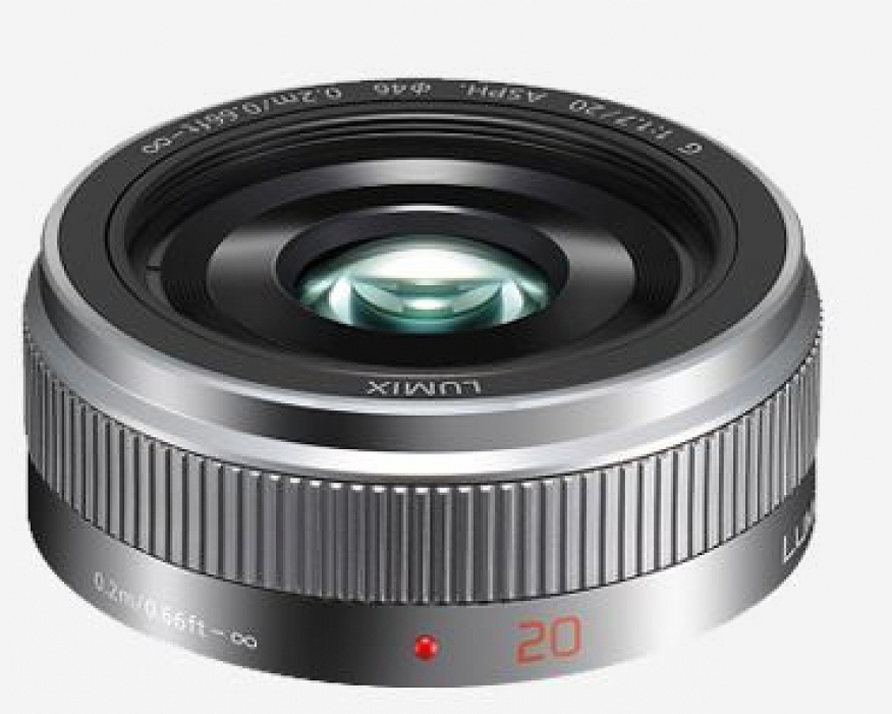 Panasonic lumix PANASONIC LUMIX G Ob. 20 mm f 1,7 II Asph. Silver