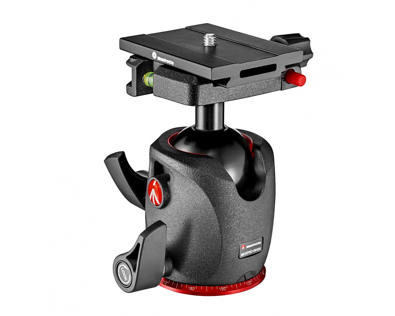 Manfrotto Manfrotto Testa a sfera MHXPRO-BHQ6 con piastra quick release Top Lock