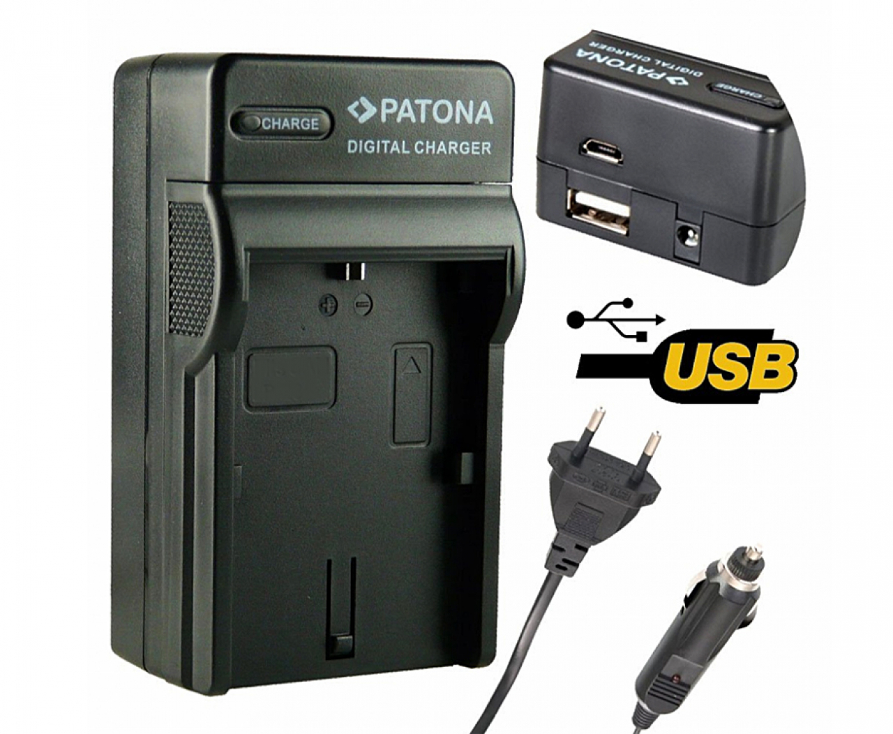 Patona Patona Caricabatteria 4in1 Olympus BLN-1