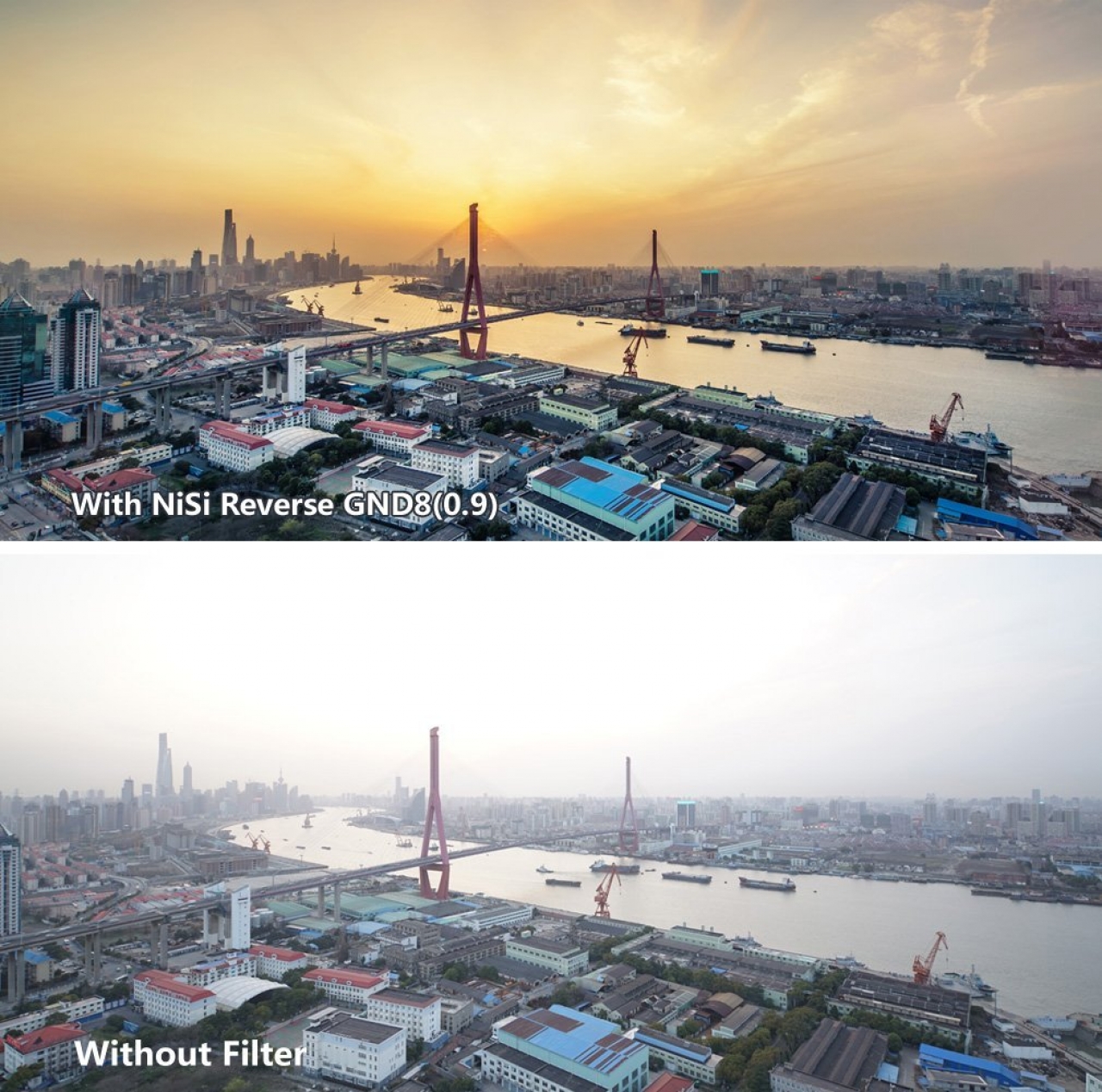 Nisi Nisi - Filtre gradué GND 0,9 inverse 100x150 mm IR