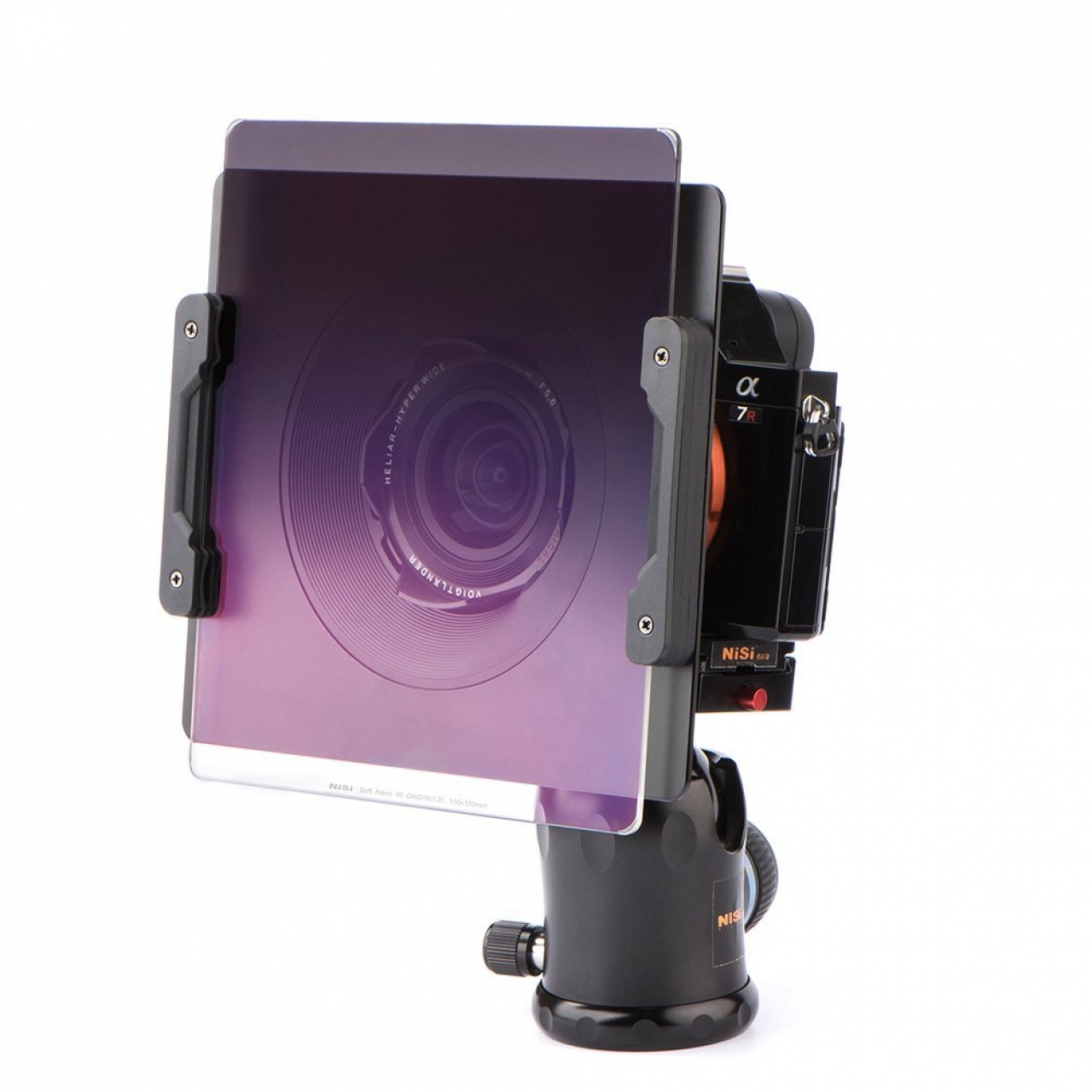 Nisi Nisi - Porta filtri alluminio 150*150 (3 filtri)Voigtlander 10mm F5.6
