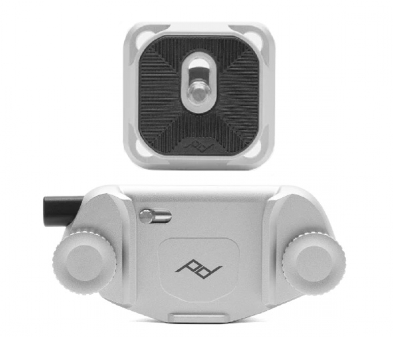 Peak design Peak Design - Capture Camera Clip (v3) silver - with standard plate