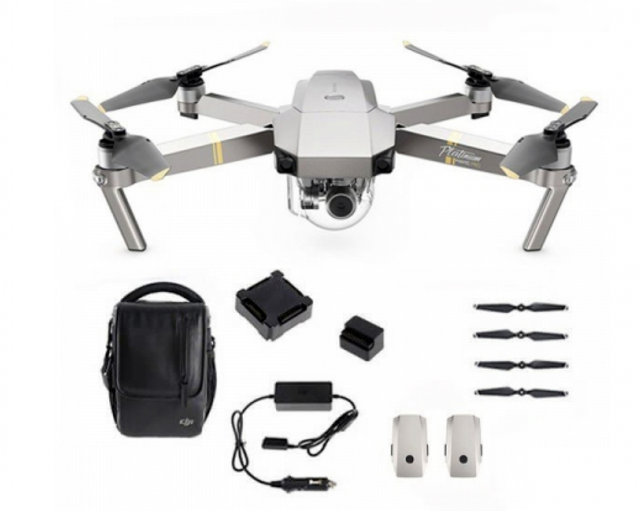 Dji Dji - Mavic Pro Fly More Combo, Platine