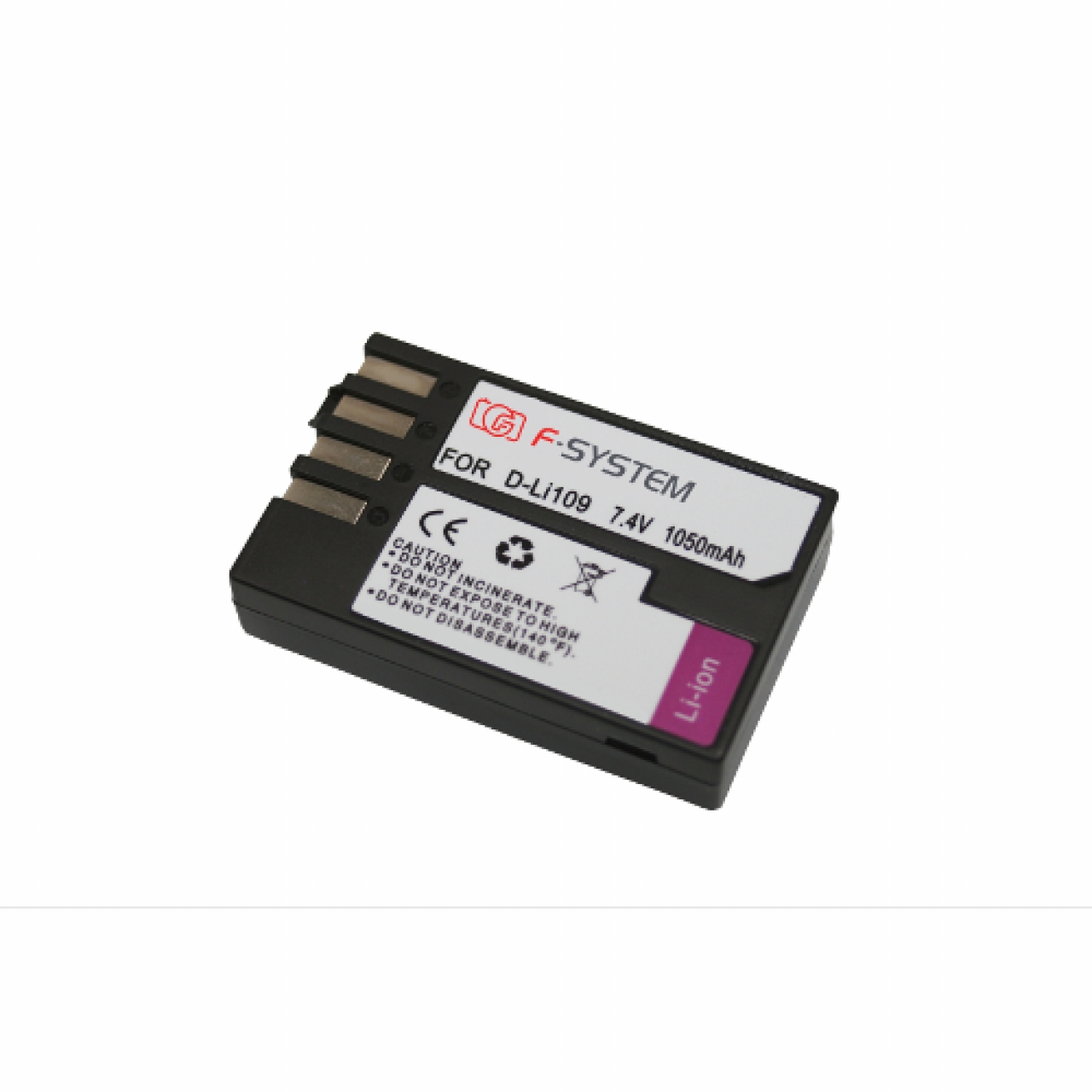 F-system F-System batteria Compatibile Pentax D-Li109