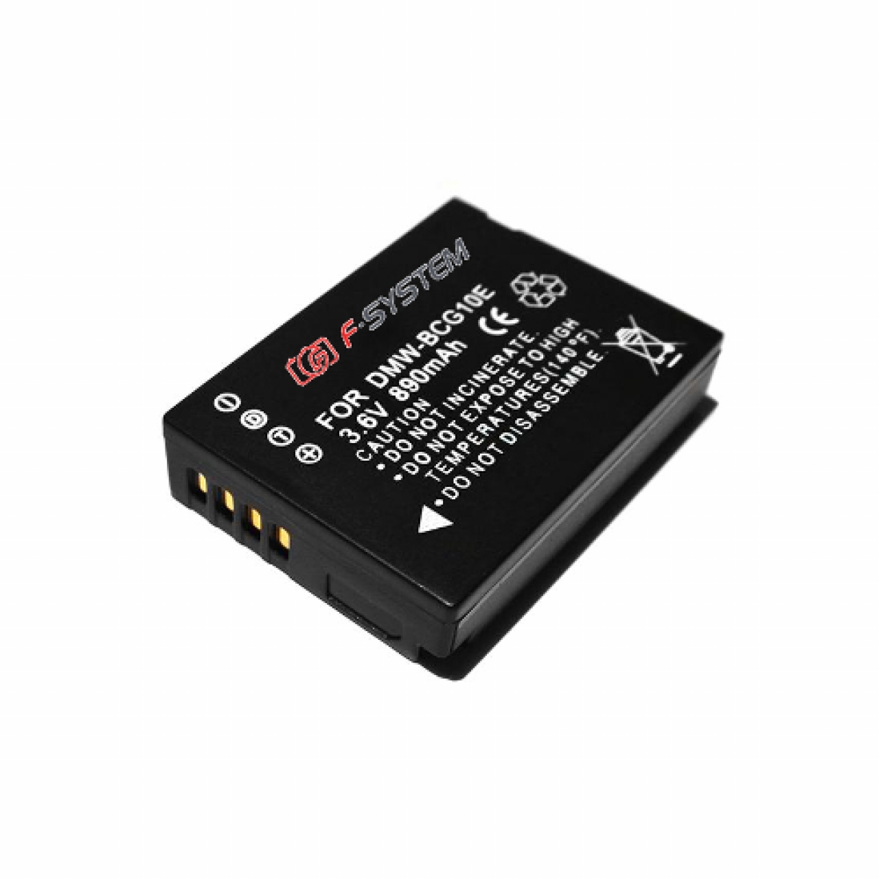 F-system F-System batteria Compatibile Panasonic DMW-BCG10E
