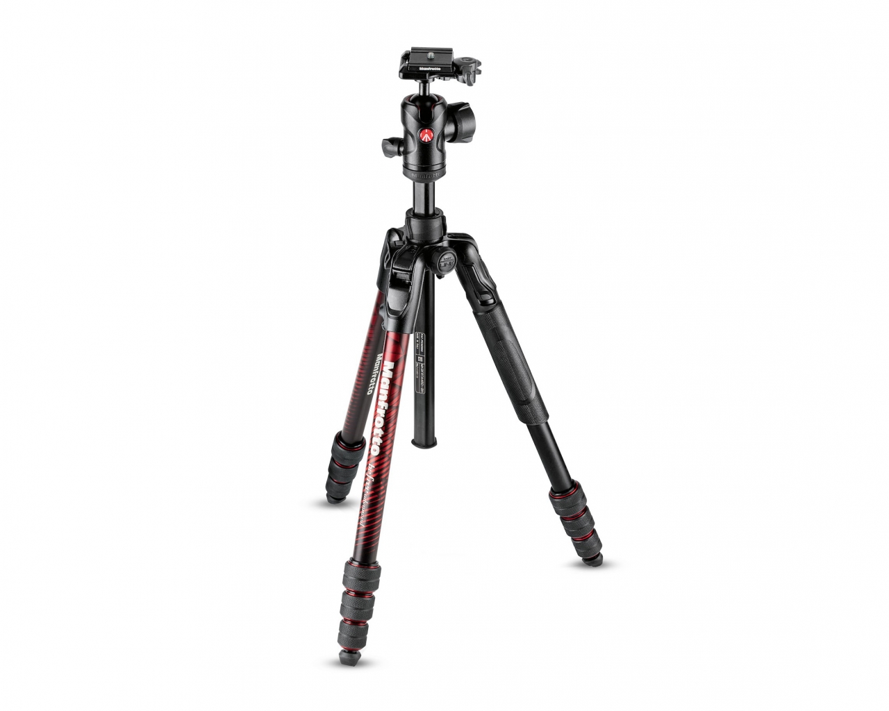 Manfrotto Befree Advanced Rosso
Allum. con chiusura Twist + custodia