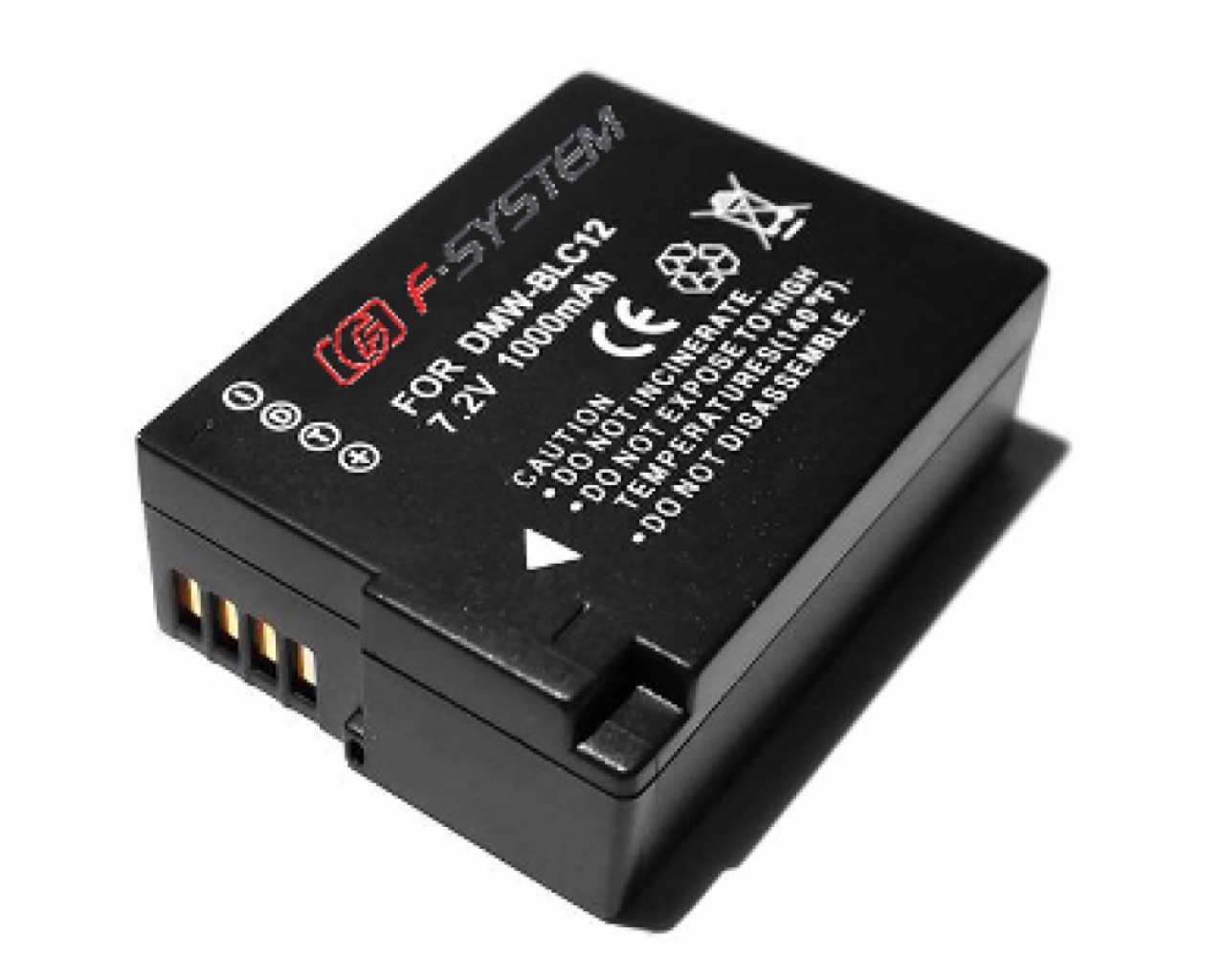 F-system F-System batteria Compatibile Panasonic DMW-BLC12