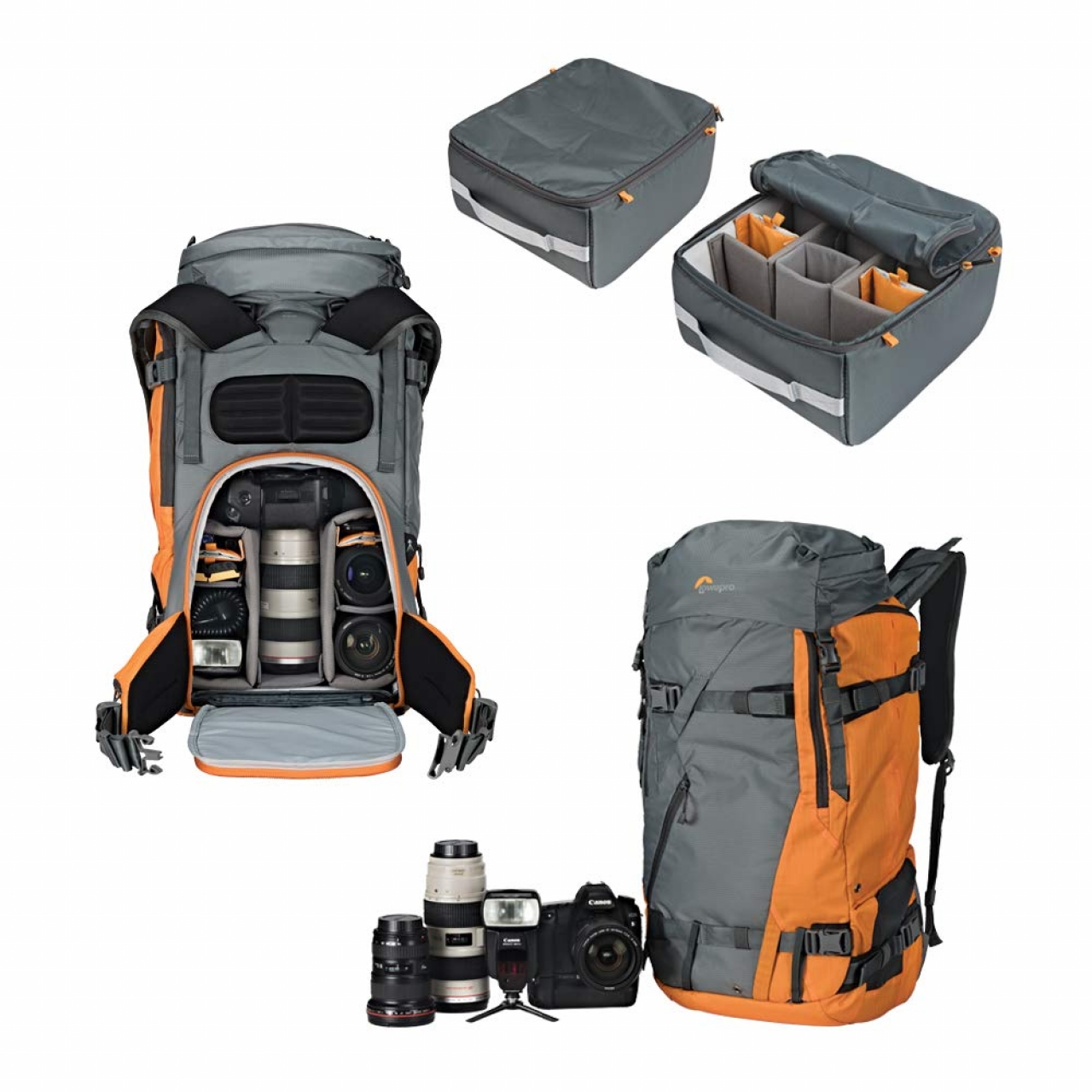 Lowepro Lowepro Powder BP 500 AW -Grigio Arancio