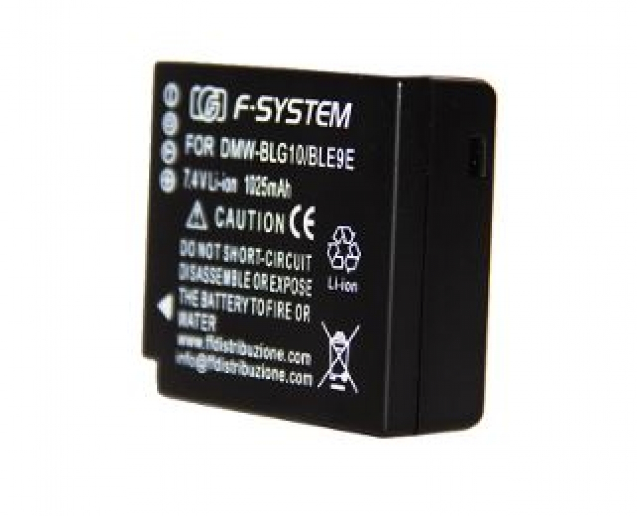 F-system Batterie F-System Panasonic DMW-BLG 10 1025mAh