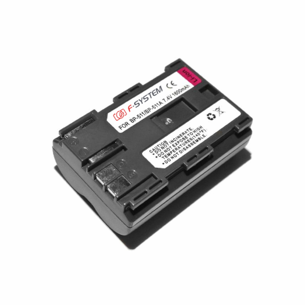 F-system F-System batteria compatibile Canon BP-511