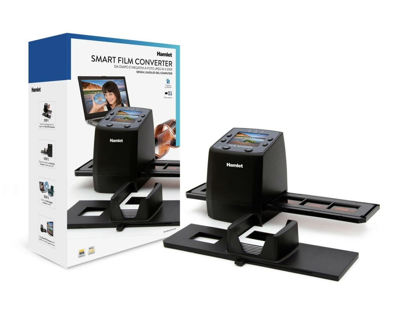 Hamlet Hamlet Scanner convertitore Diapositive / Negativi