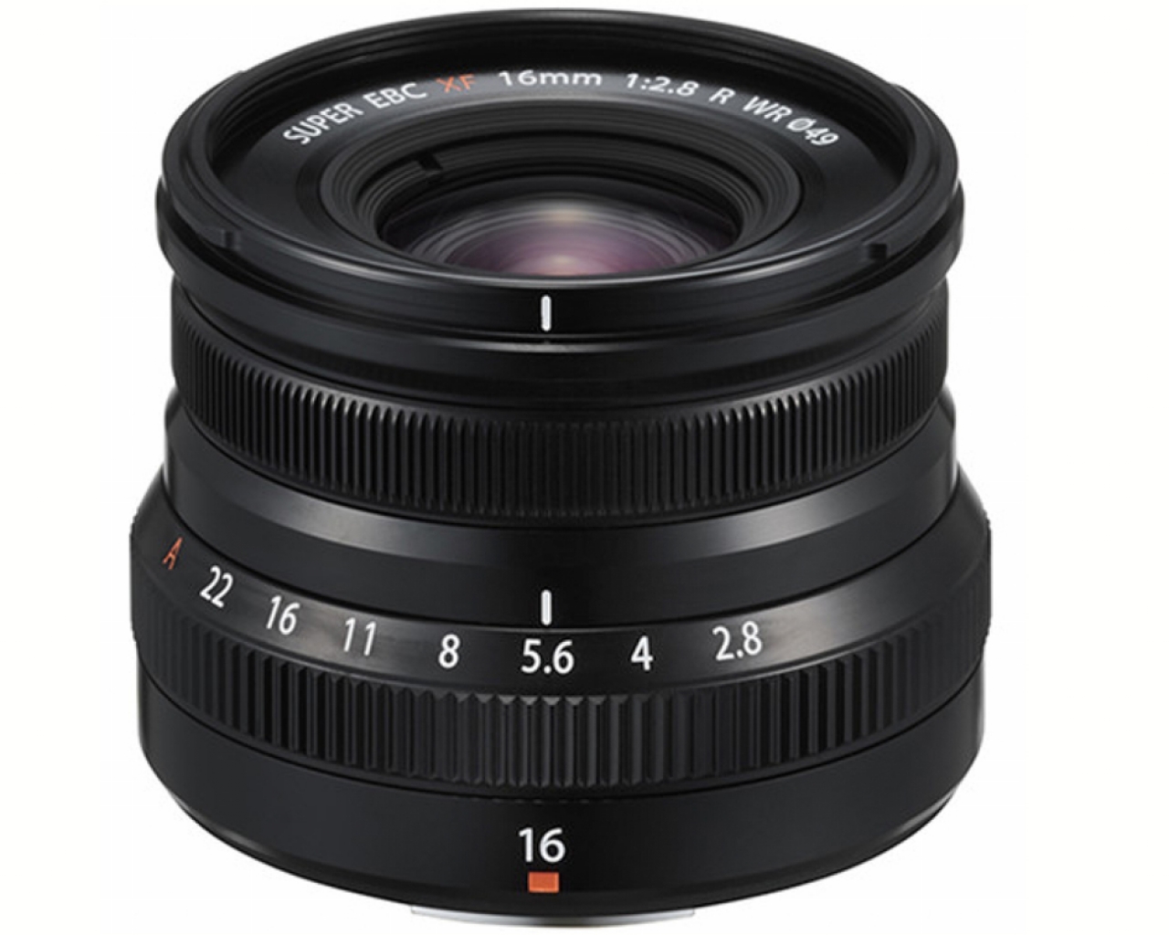 Fujifilm Fujifilm Fuji Fujinon ob. XF 16mm F2.8 R WR Black