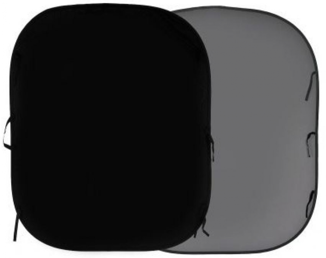 Lastolite Lastolite Fondale richiudibile Nero / Grigio medio 150 x 180 cm