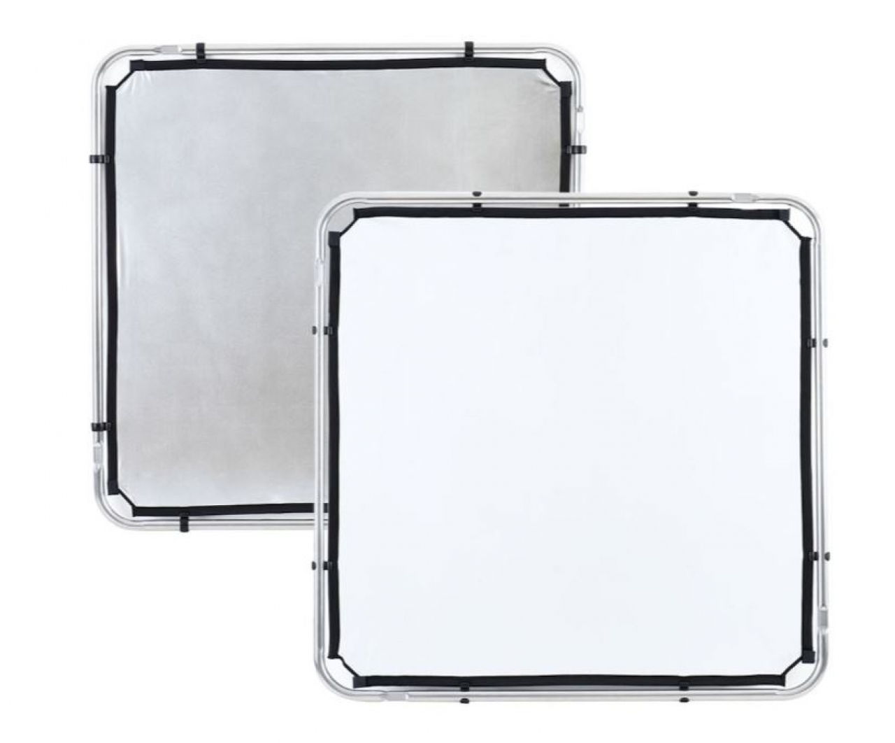 Lastolite Lastolite Tessuto per skylite fabric piccolo argento/bianco 1,1X1,1m