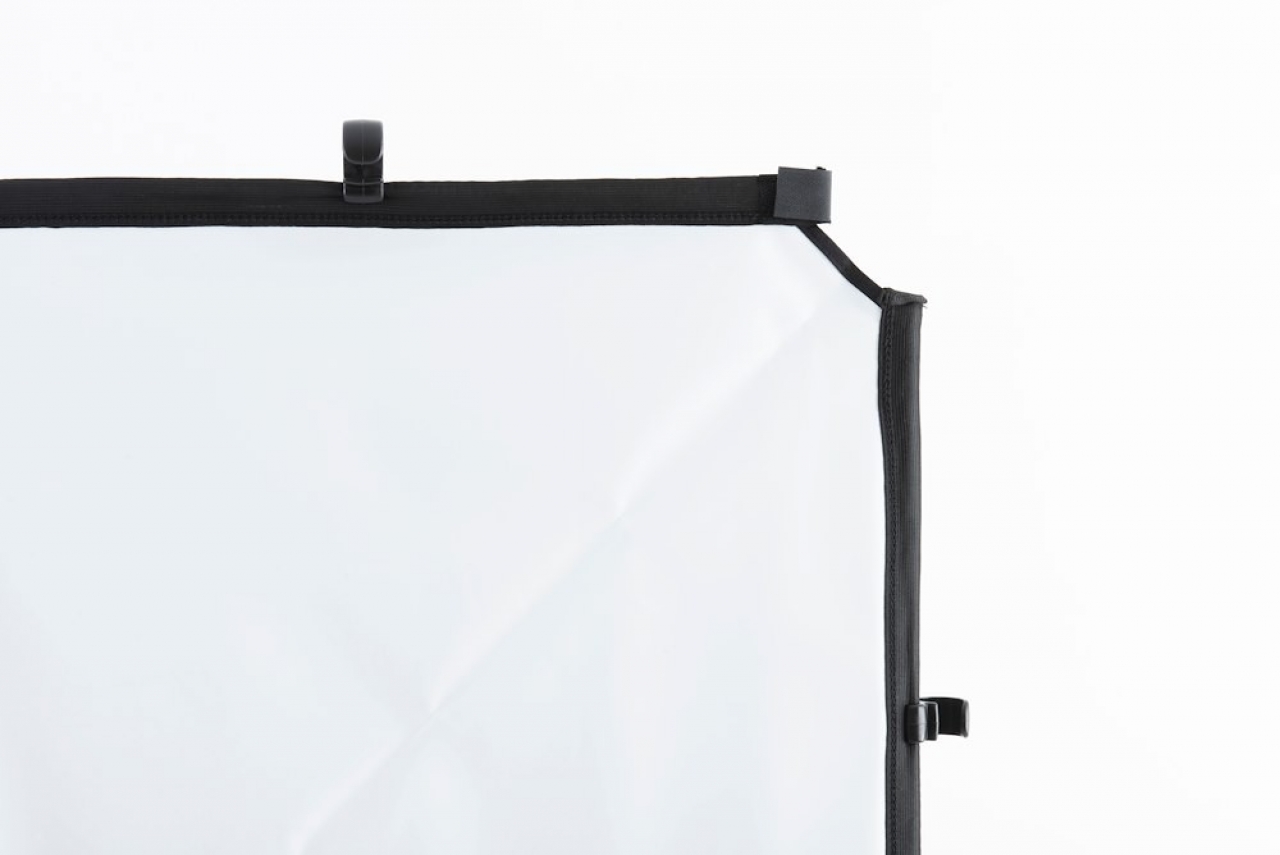 Lastolite Tissu Lastolite pour tissu skylite petit noir / blanc 1.1X2m