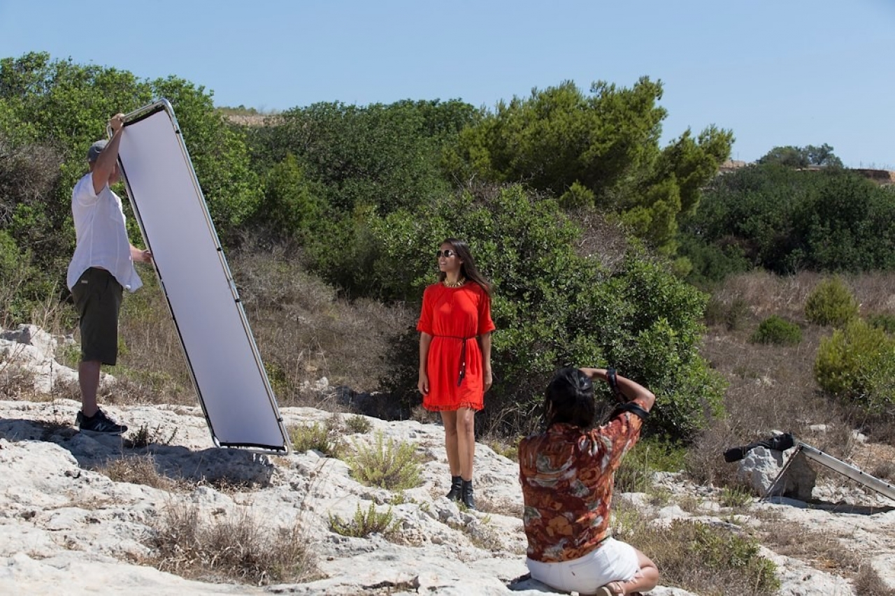 Lastolite Tissu Lastolite pour tissu skylite petit noir / blanc 1.1X2m