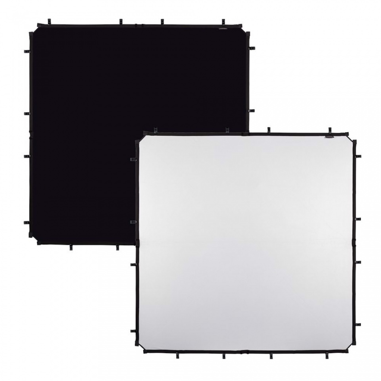 Lastolite Lastolite Tessuto SkyRapdid 1,5x1,5m nero e bianco